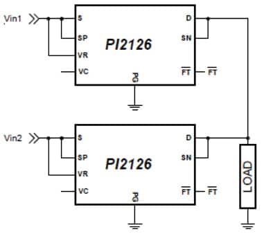 PI2126 ORing controllers 